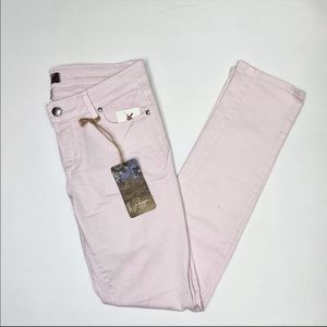 Paige Pink Peg Skinny Jeans